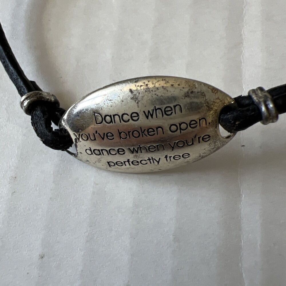 Baroni Bracelet 925 Dance when you're broken open Dance when u're perfectly free